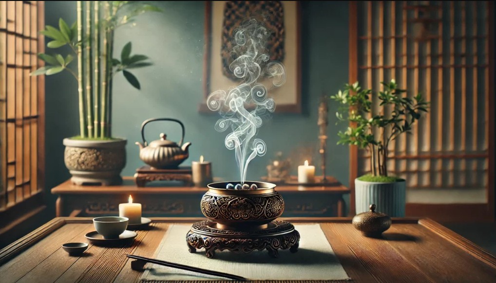 cách xông đốt trầm hương